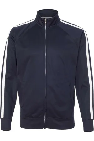 Independent Trading Co. Lightweight Poly-Tech Full-Zip Track Jacket