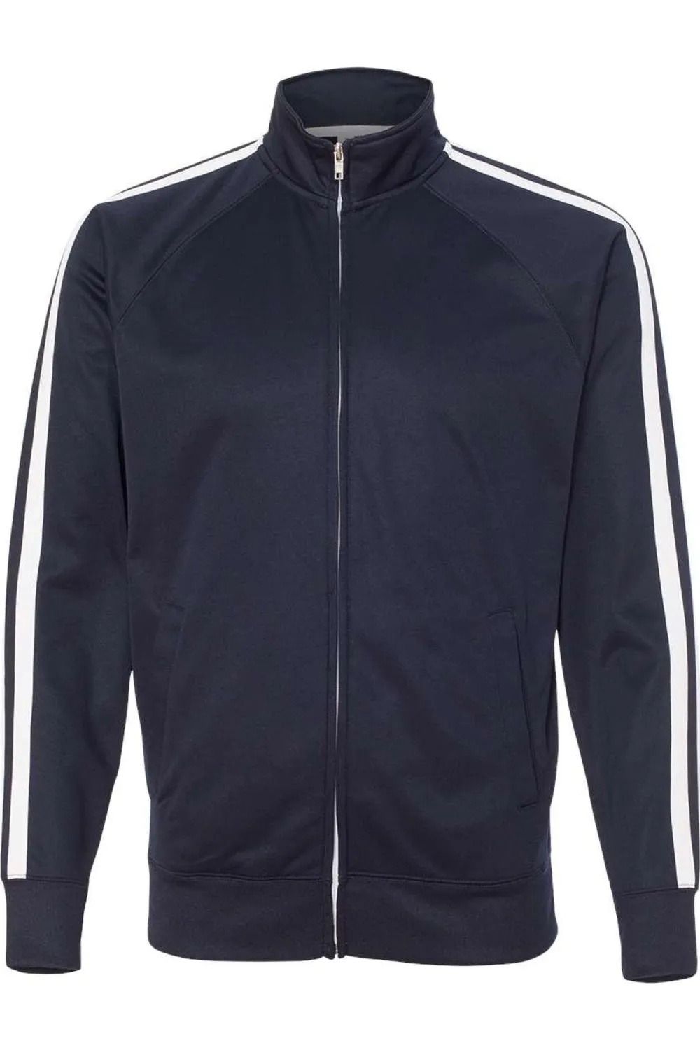 Independent Trading Co. Lightweight Poly-Tech Full-Zip Track Jacket