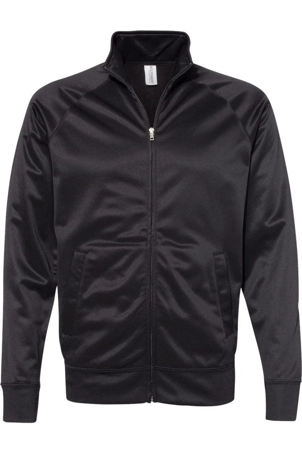 Independent Trading Co. Lightweight Poly-Tech Full-Zip Track Jacket