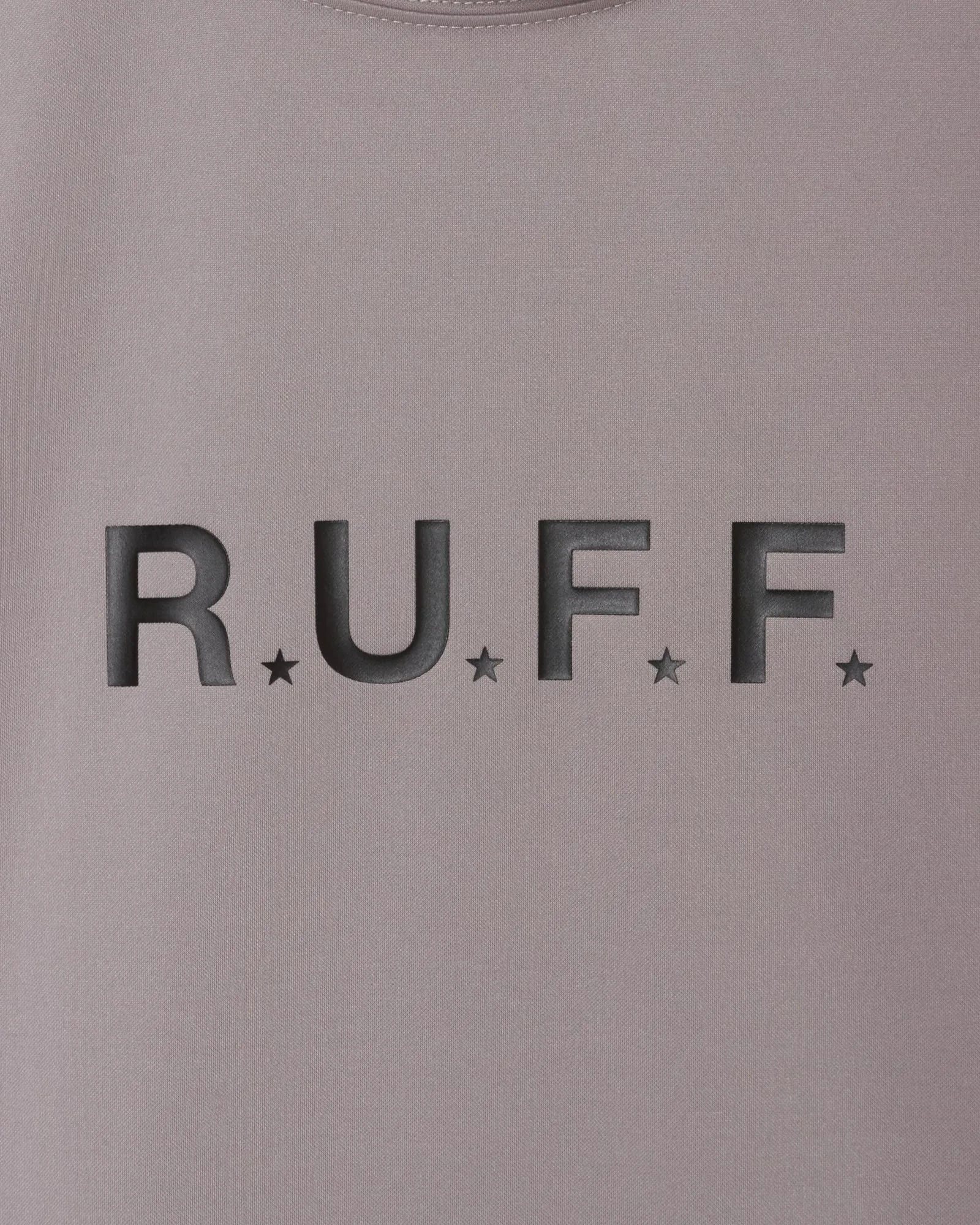 IR RUFF S/S MOCK NECK TEE GREY