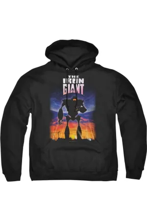 Iron Giant Poster Adult Pull Over Hoodie / Hooded Sweatshirt