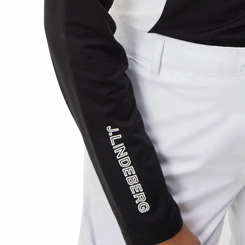 J.Lindeberg Coockies Mid Layer Golf Pullover Black - FW23 Women