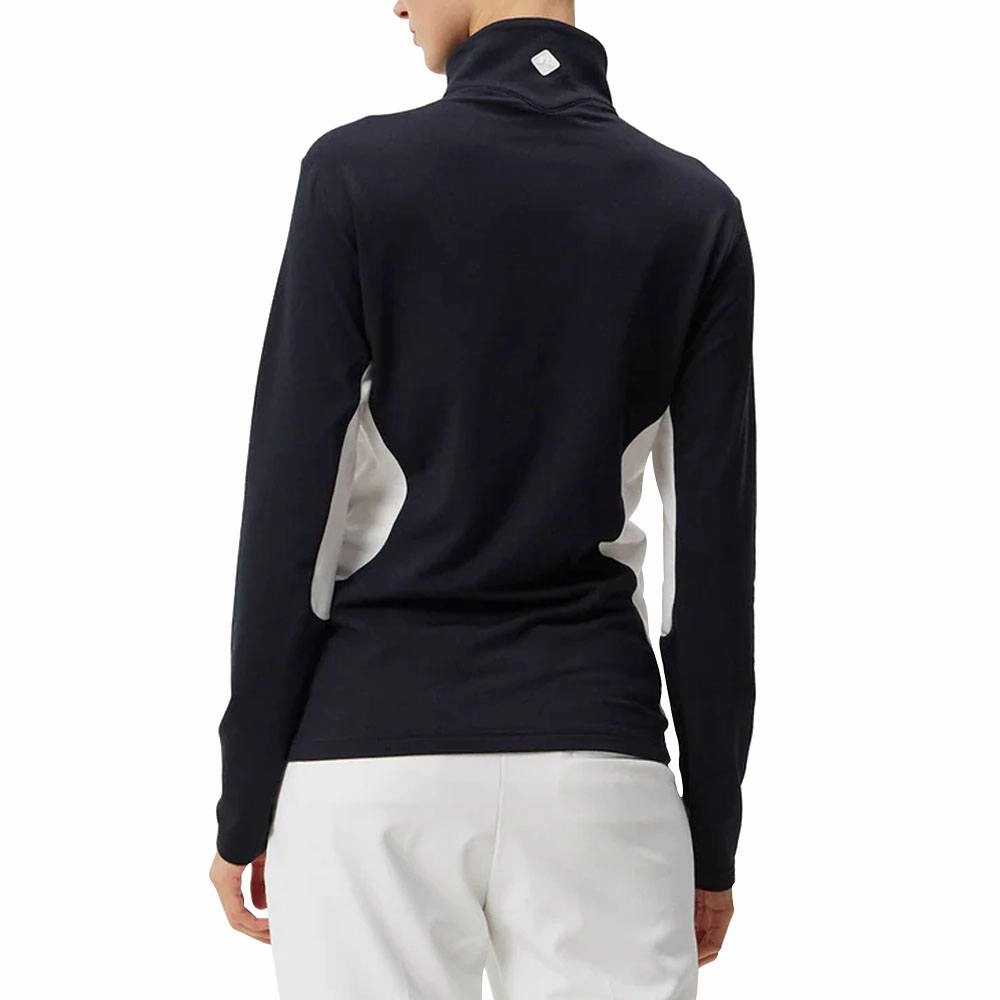 J.Lindeberg Coockies Mid Layer Golf Pullover JL Navy - FW23 Women