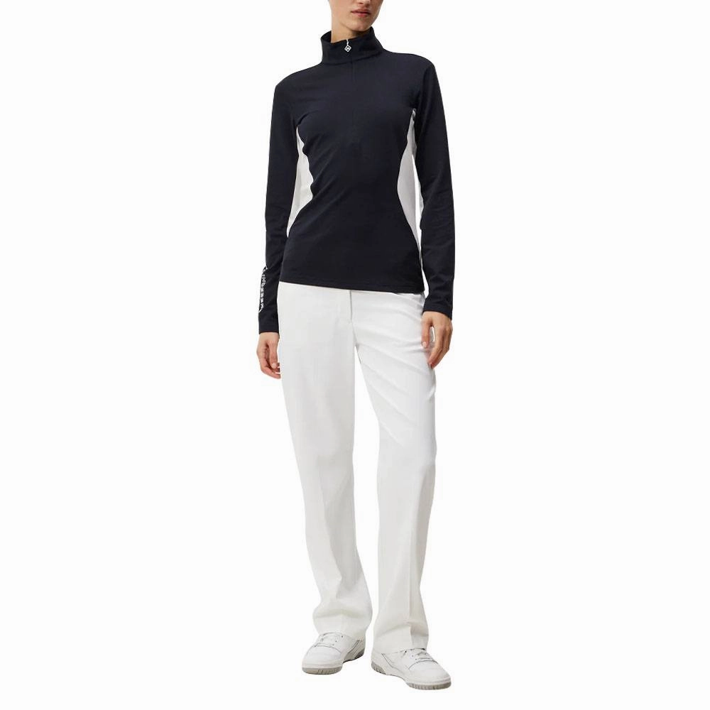 J.Lindeberg Coockies Mid Layer Golf Pullover JL Navy - FW23 Women