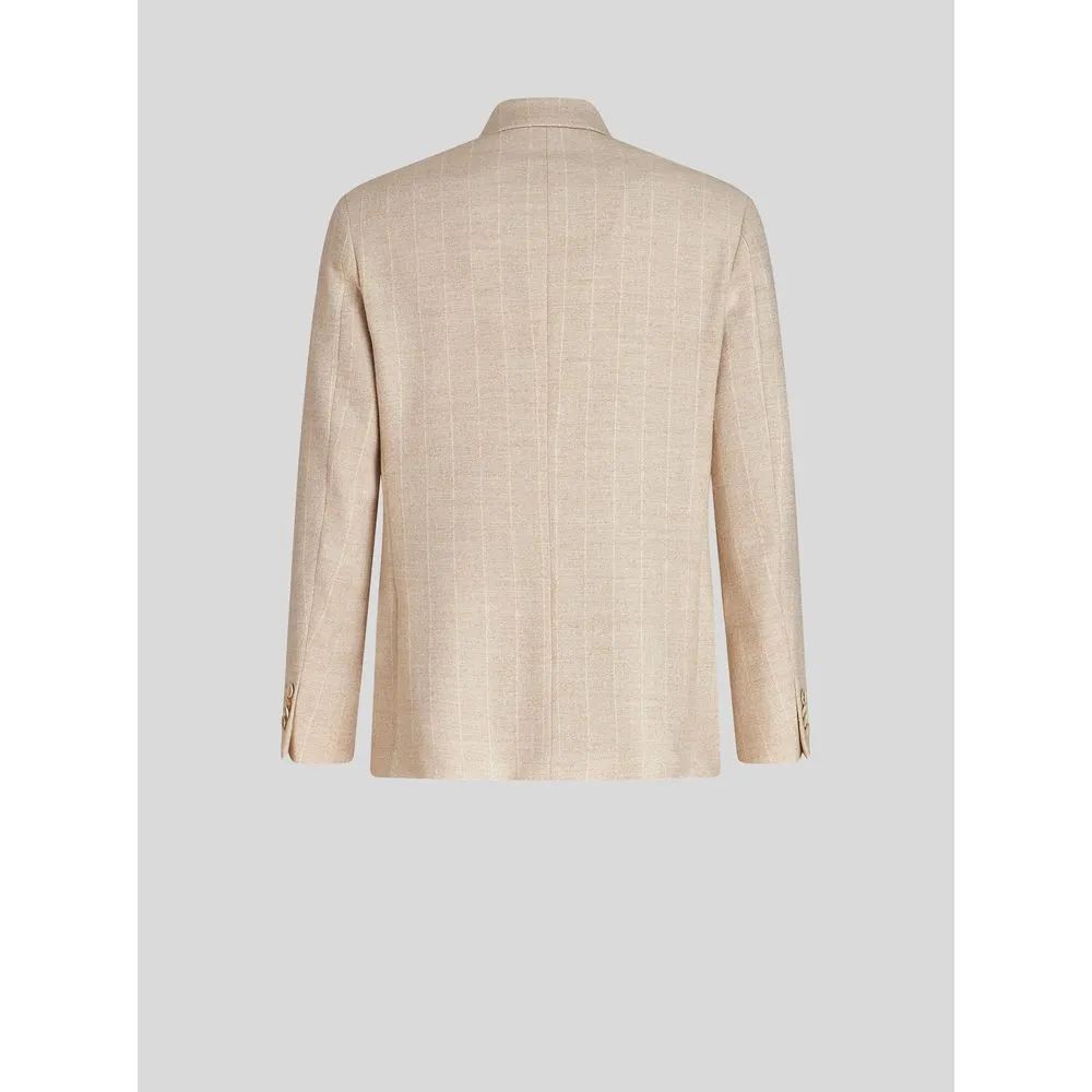 JACKET WITH TON-SUR-TON STRIPED PATTERN