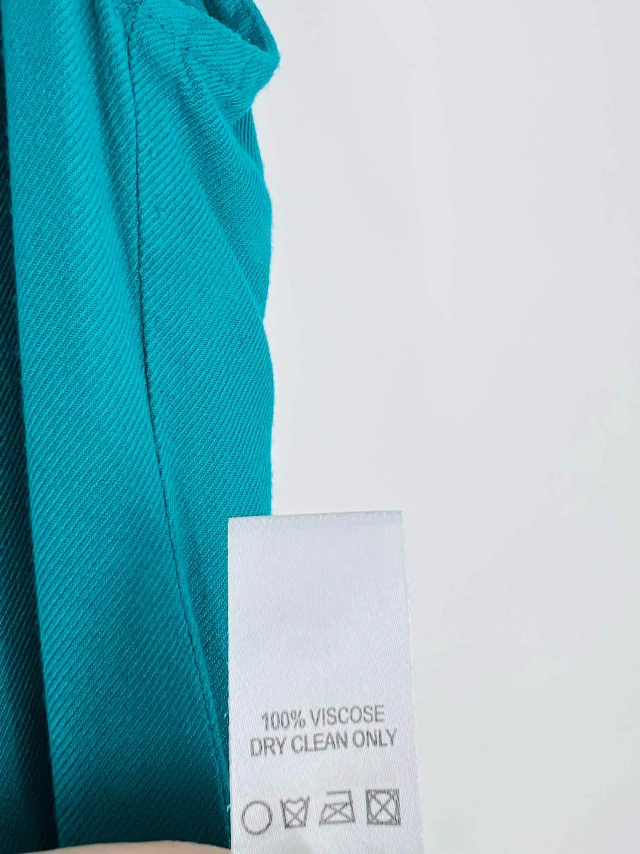 Judith March Size S Teal/Multi Embroidered Tassels Tops Top-Sleeveless