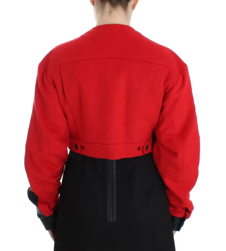 KAALE SUKTAE  Short Croped Coat Bomber Women's Jacket