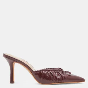 Kairi Heels Cranberry Crinkle Patent