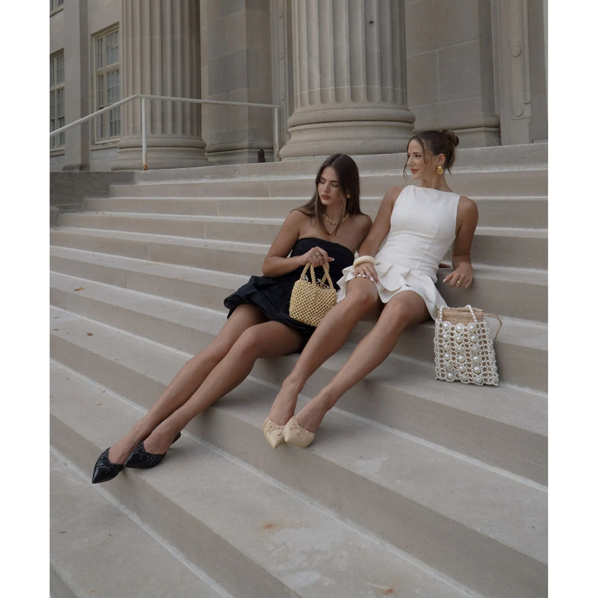 Kairi Heels French Vanilla Leather