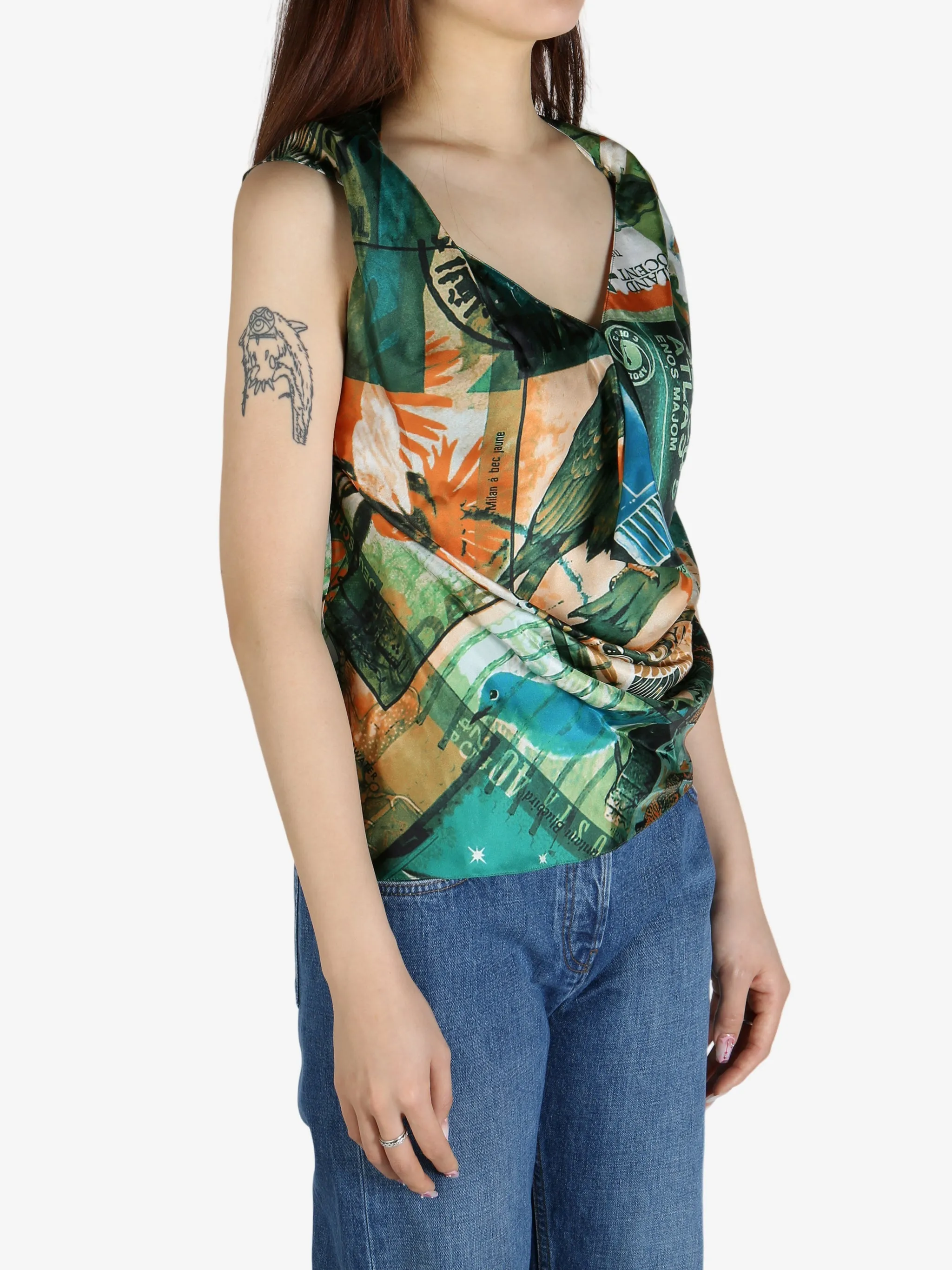 KIKO KOSTADINOV - Women Markarian Sleeveless Blouse Clothing_kiko-kostadinov