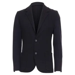 Lanvin Bicolour Wool Blend Pocketed Blazer Jacket
