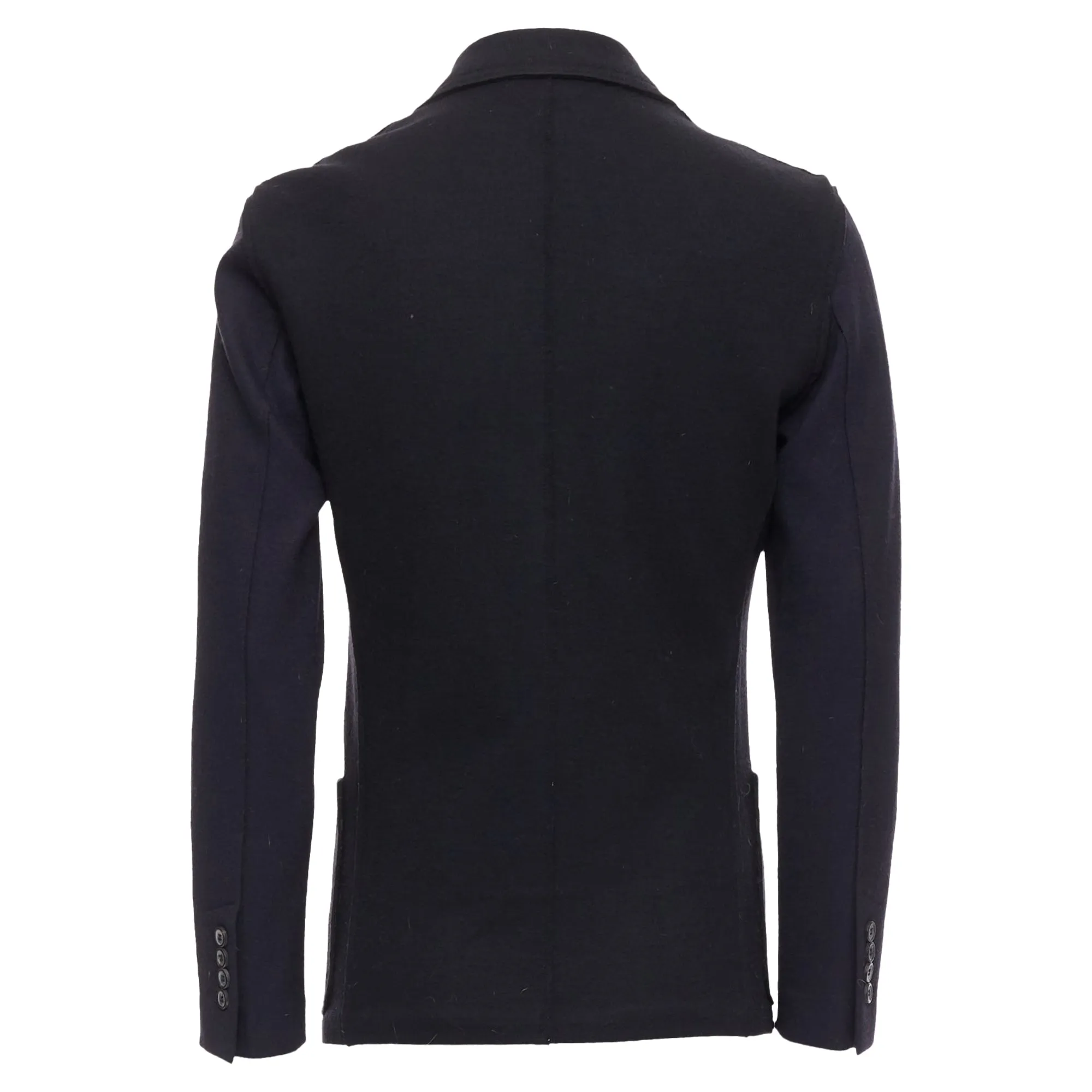 Lanvin Bicolour Wool Blend Pocketed Blazer Jacket