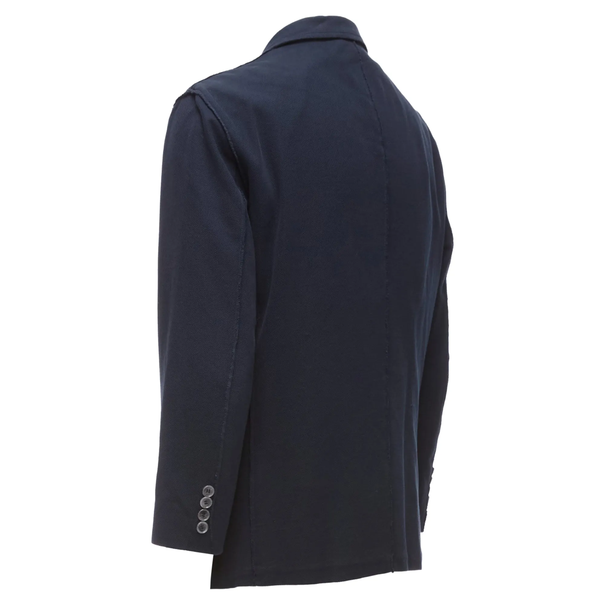 Lanvin Waffle Cotton Inside Out Seams Blazer Jacket