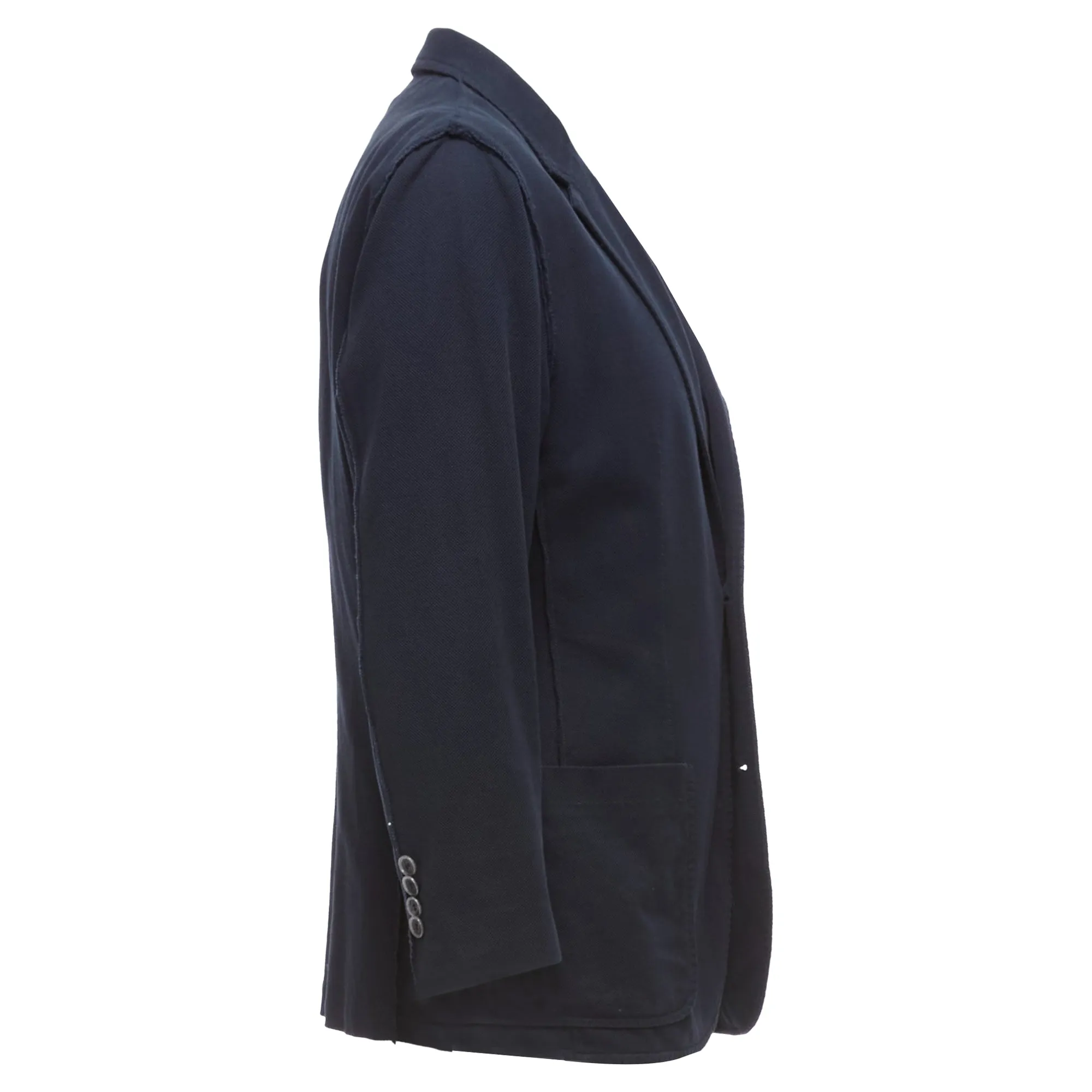 Lanvin Waffle Cotton Inside Out Seams Blazer Jacket