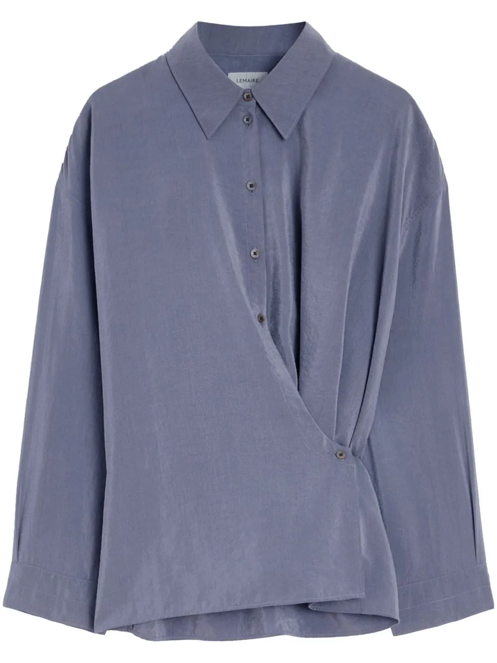 LEMAIRE - Women Straight Collar Twisted Top Clothing_lemaire