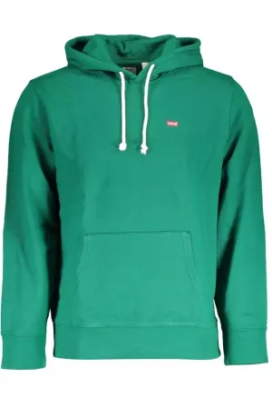 Levi's  Cotton Hooded Sweatshirt with Men's Logo