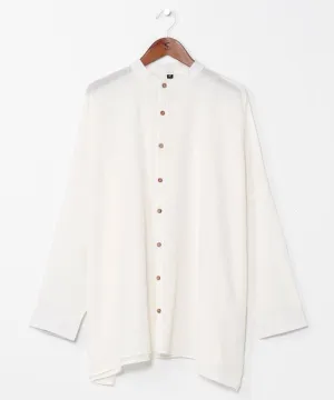 Linen Blend Bohemian Shirt