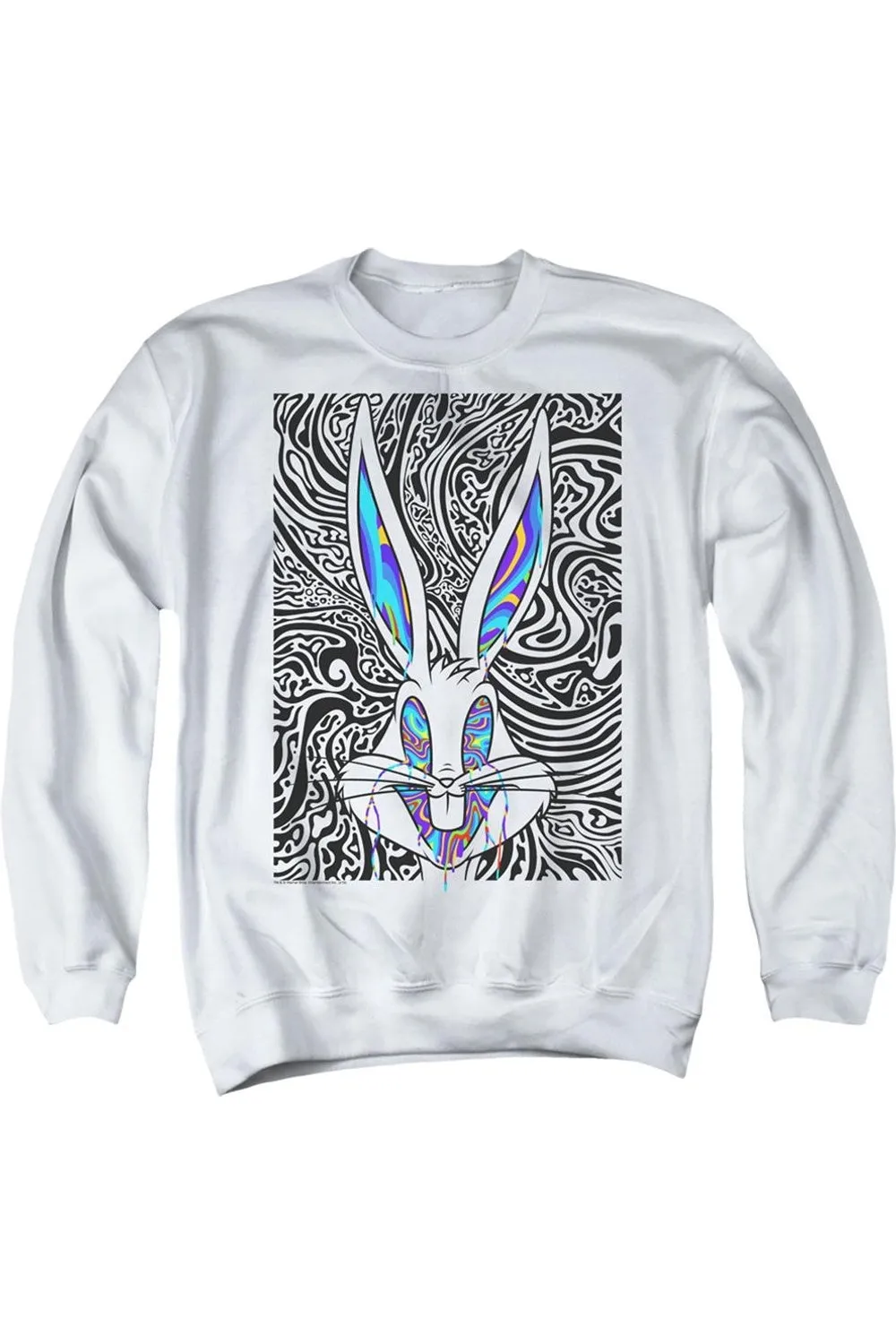 Looney Tunes Wild Bugs Adult Crewneck Sweatshirt