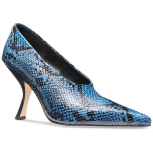 Luna High Pump Womens Textured Leather Pumps