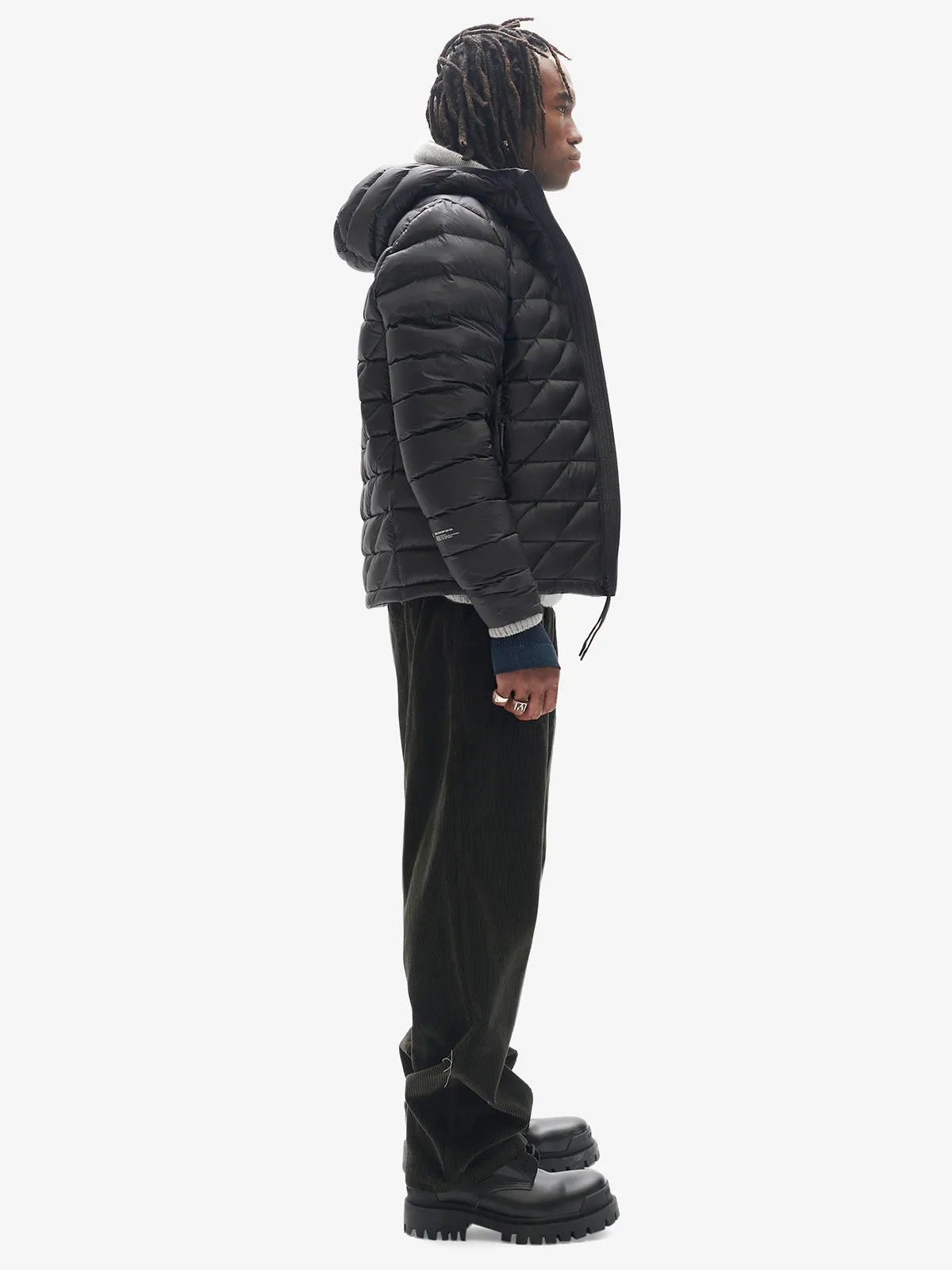 M PACKABLE DOWN JACKET - Black
