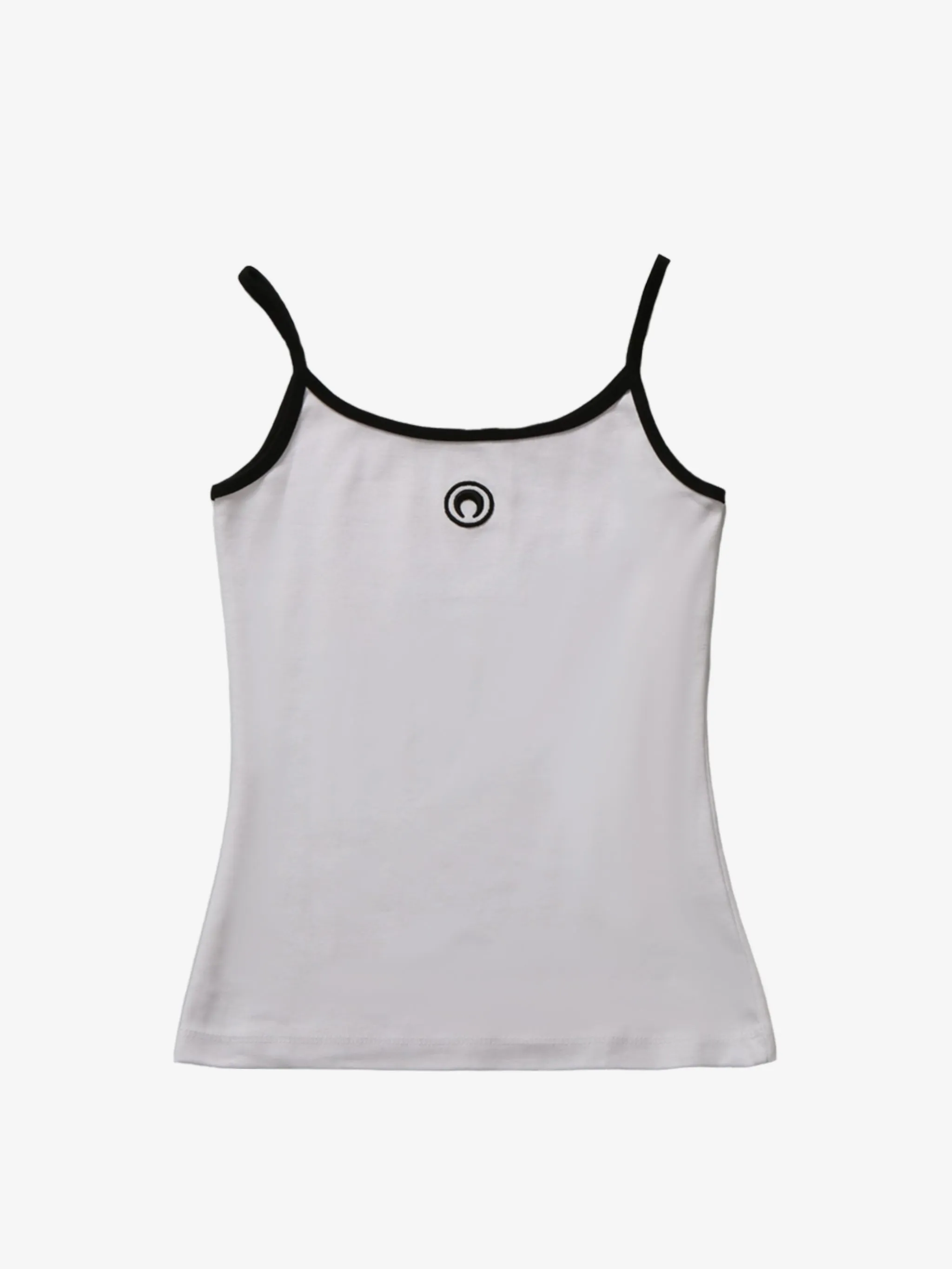 MARINE SERRE - Women Moon Logo Ribbed Jersey Tank Top Clothing_marine-serre