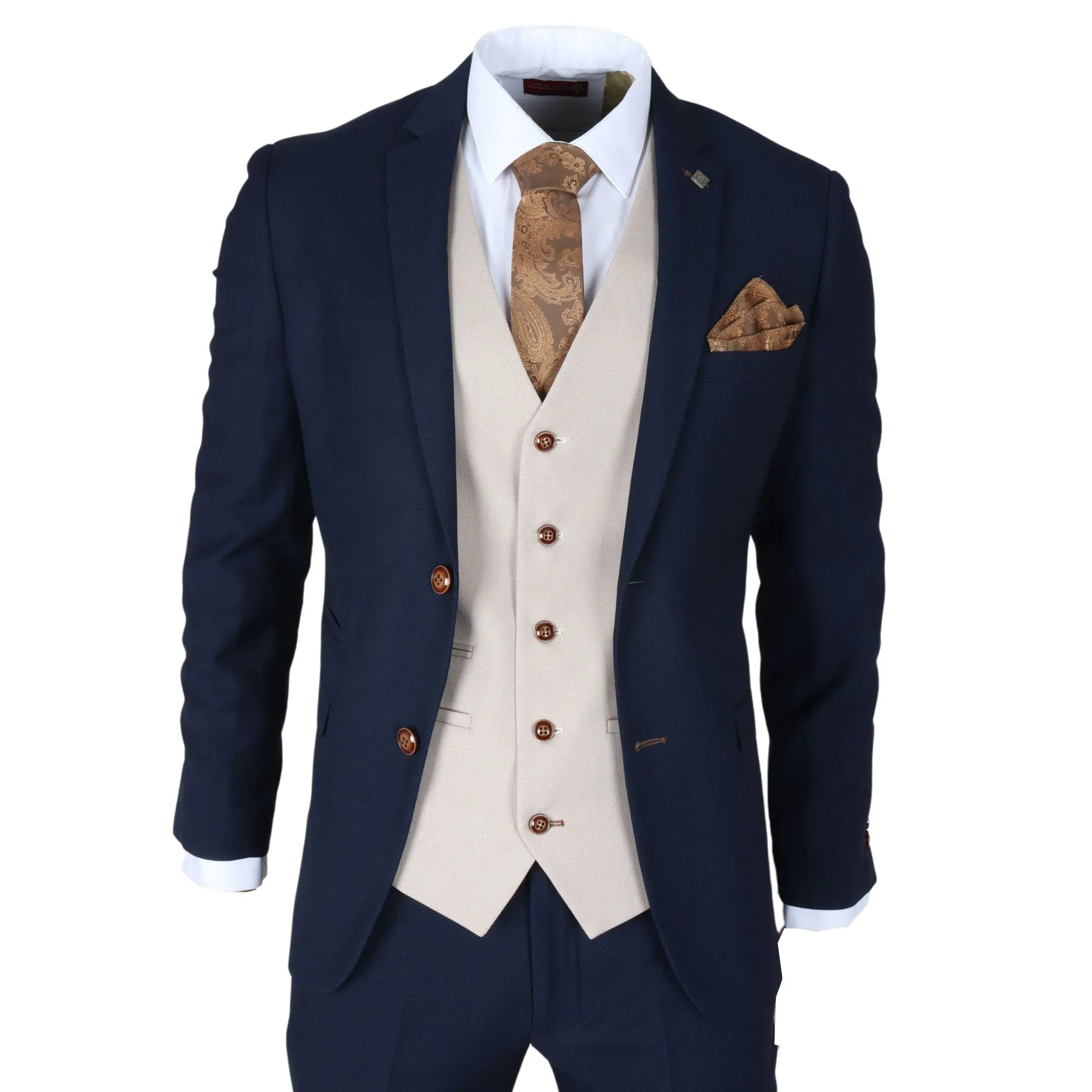 Mayfair 3 piece Grooms Suit