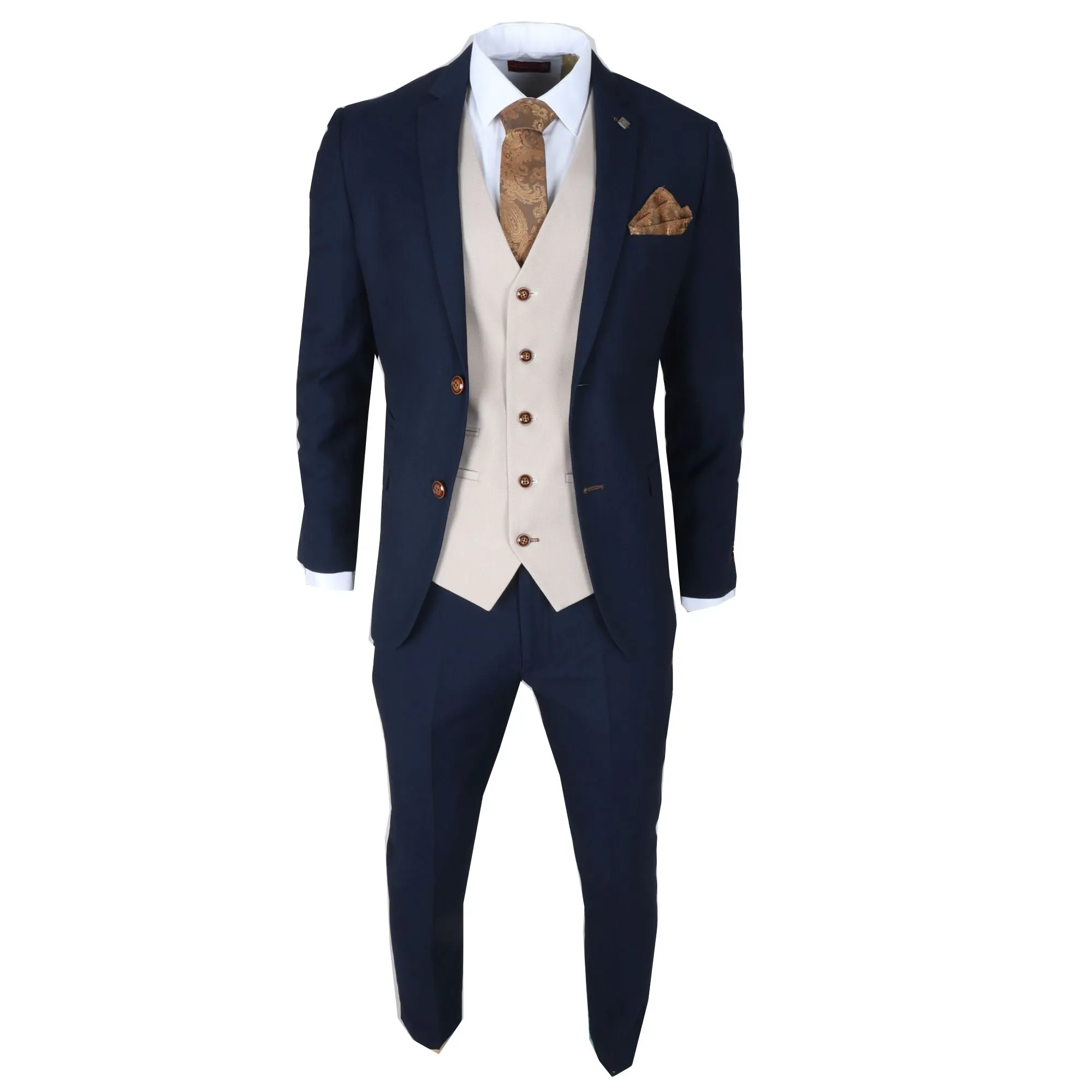 Mayfair 3 piece Grooms Suit