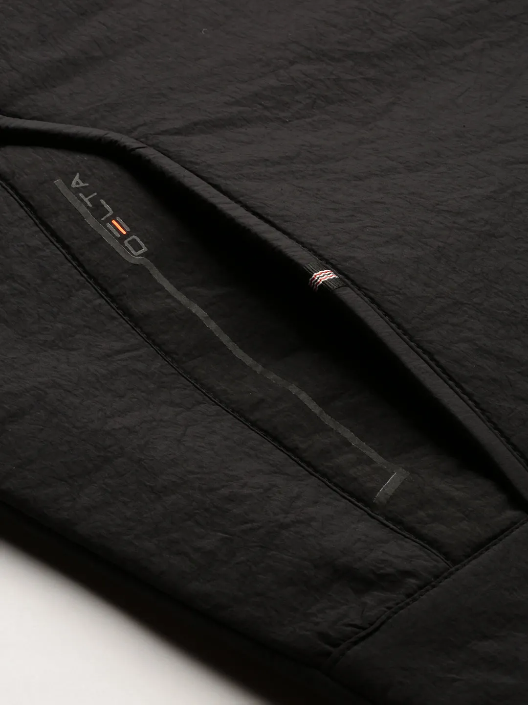 Men Black Mock Collar Bomber Jacket