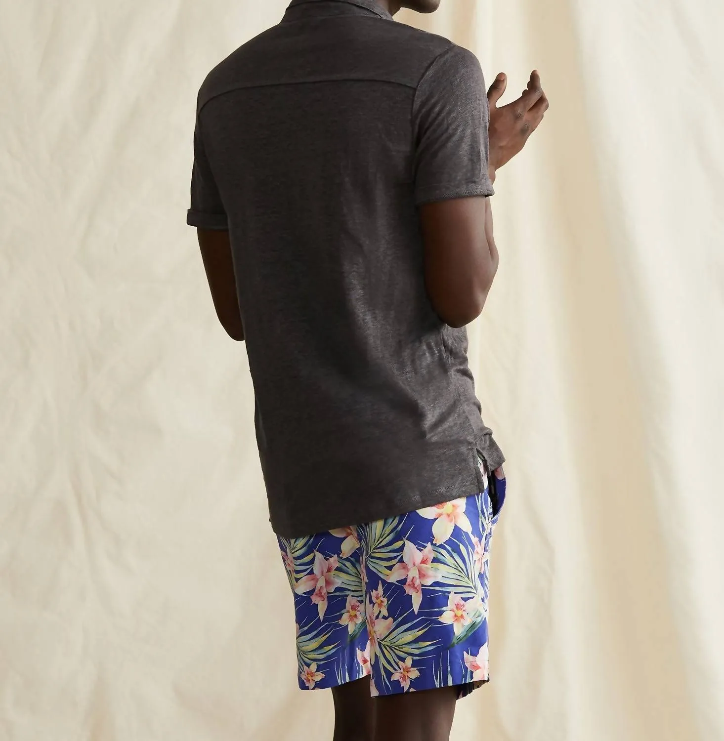 Men Calder Short In Surf Blue