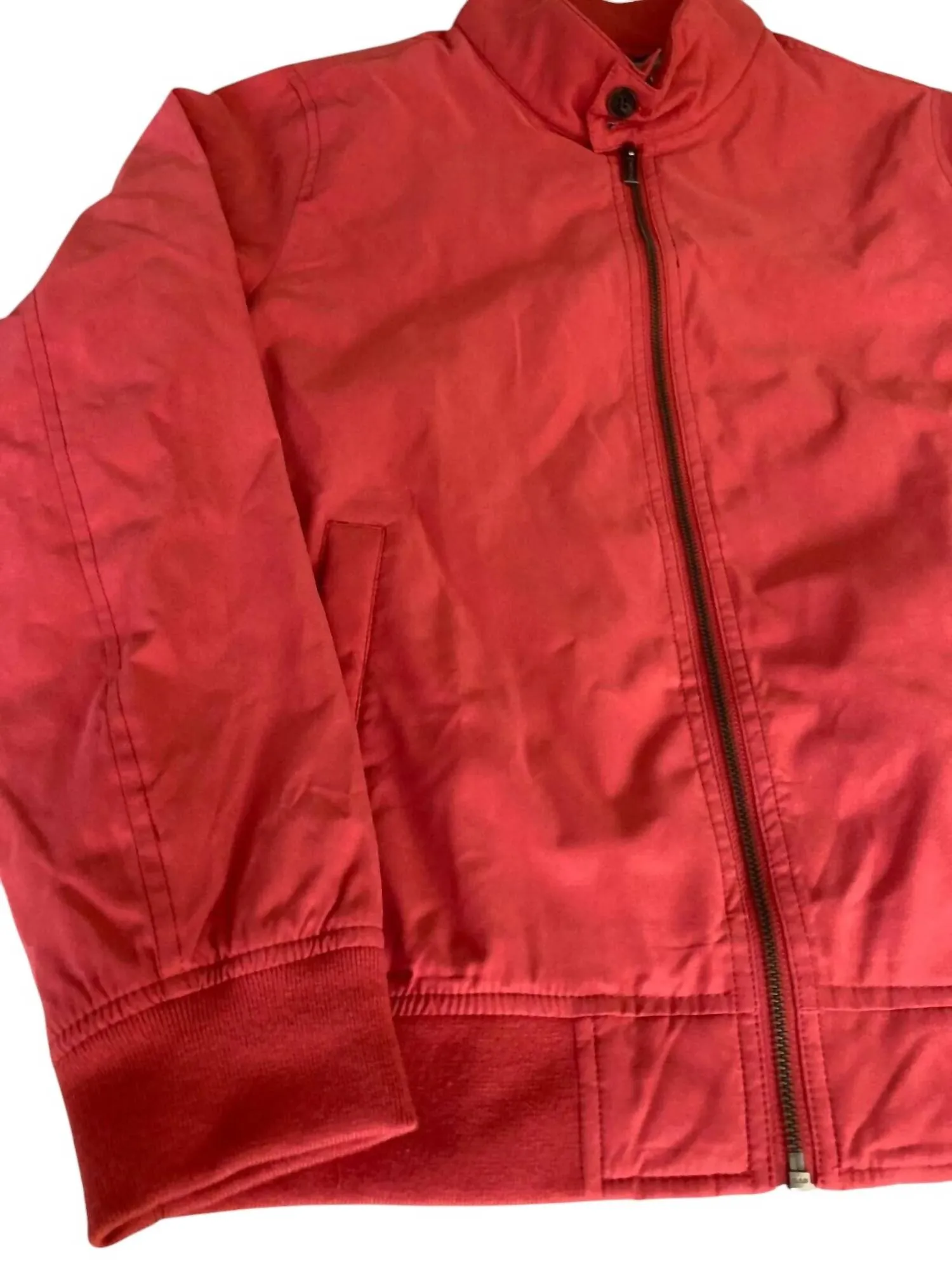 Men's Bomber Jacket In Red