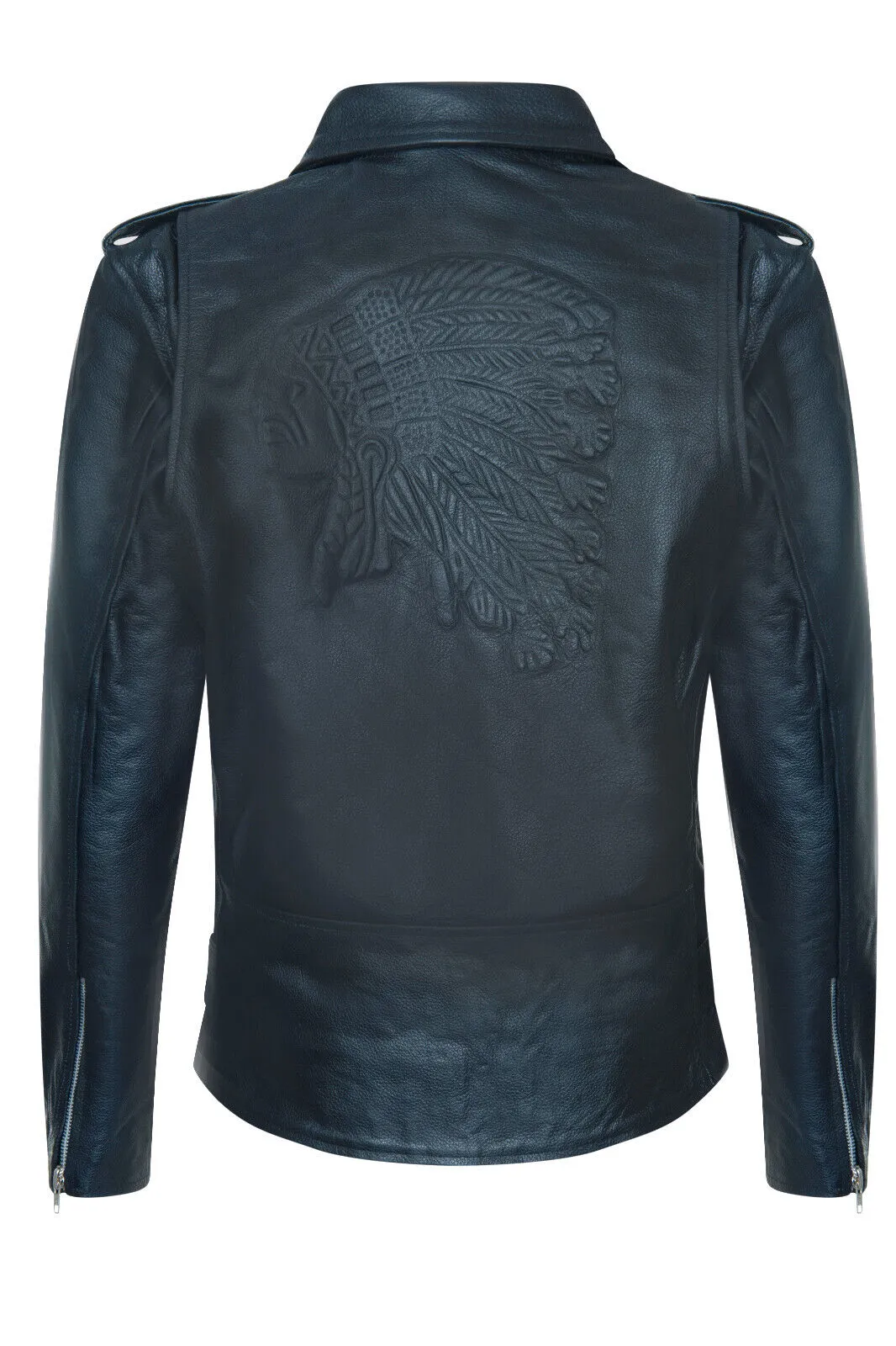 Men's Brando RED INDIAN Cowhide Jacket - Osasco