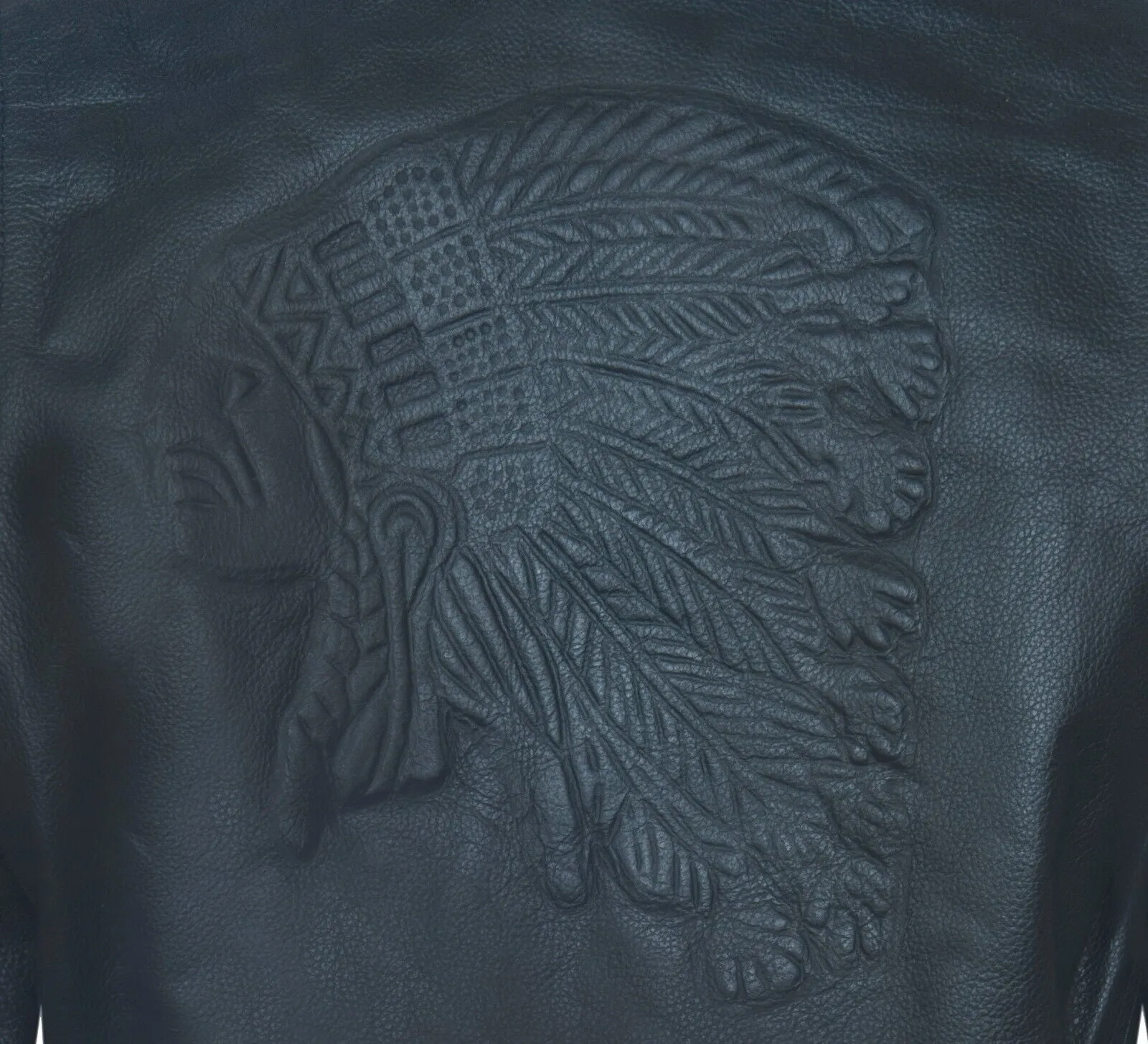 Men's Brando RED INDIAN Cowhide Jacket - Osasco