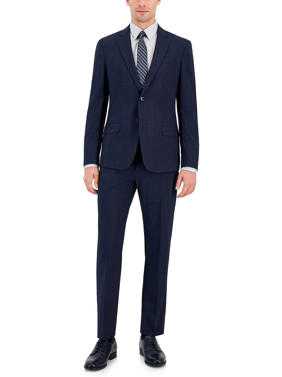 Mens Business Career Two-Button Blazer