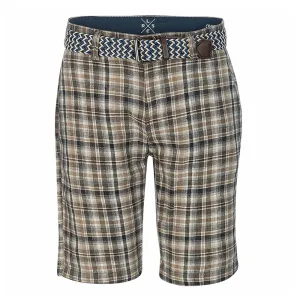 Men's Checked Cargo Short,Multi