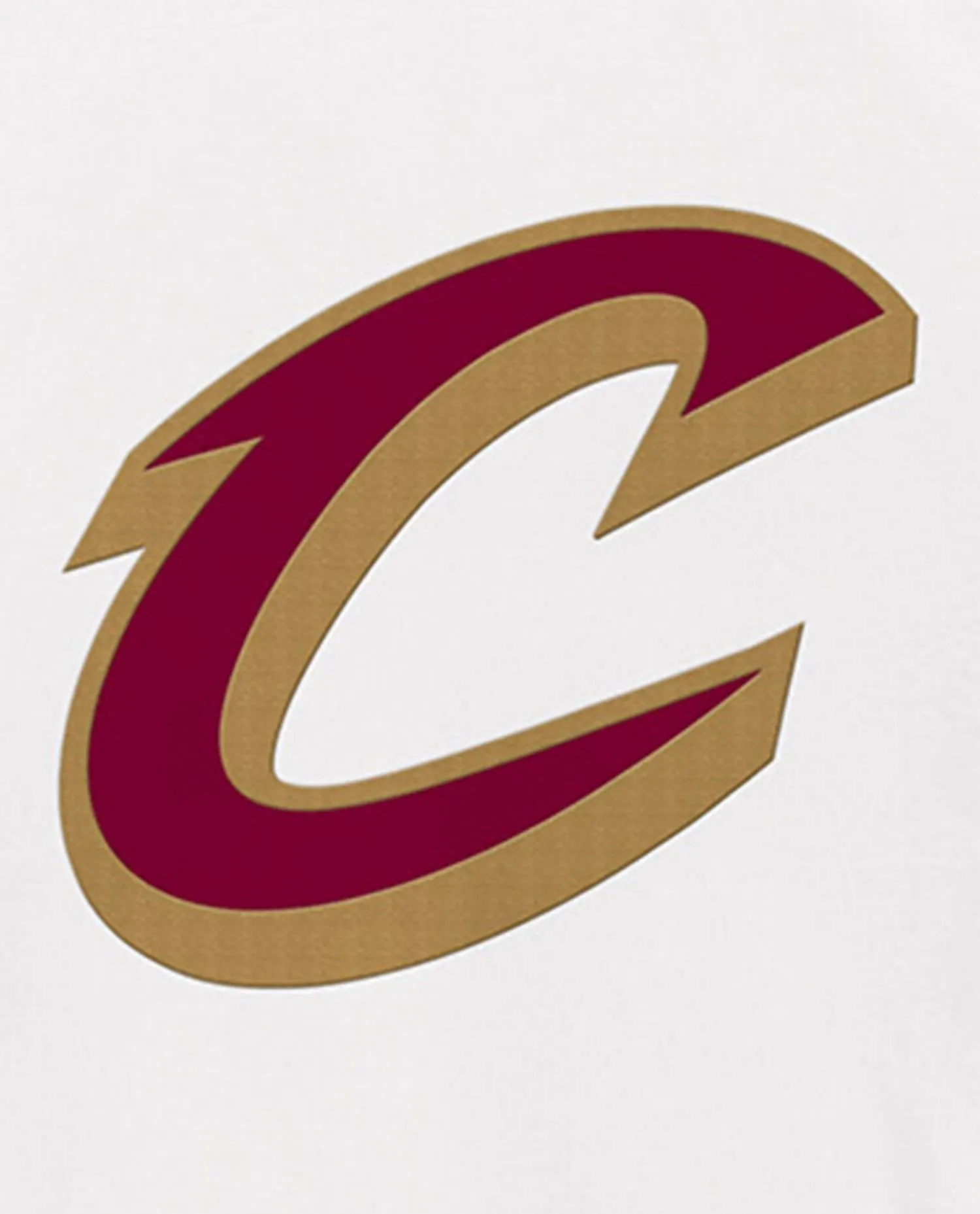 Men's Cleveland Cavaliers The Breakaway Nylon Half-Zip Jacket In White