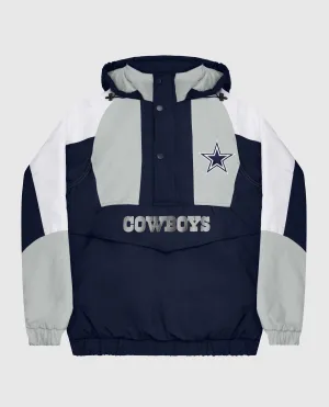 Men's Dallas Cowboys Hooded Jacket In Navy