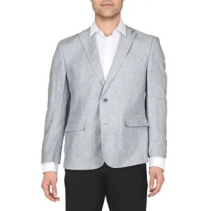 Mens Linen Slim Fit Suit Jacket