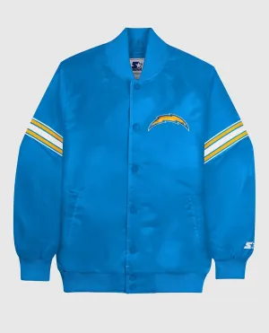 Men's Los Angeles Chargers Varsity Jacket In Light Blue