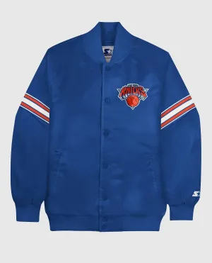 Men's New York Knicks Jacket In Blue
