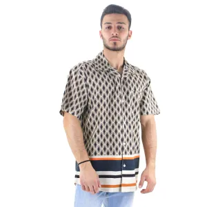 Men's Printed Chemise,Multi