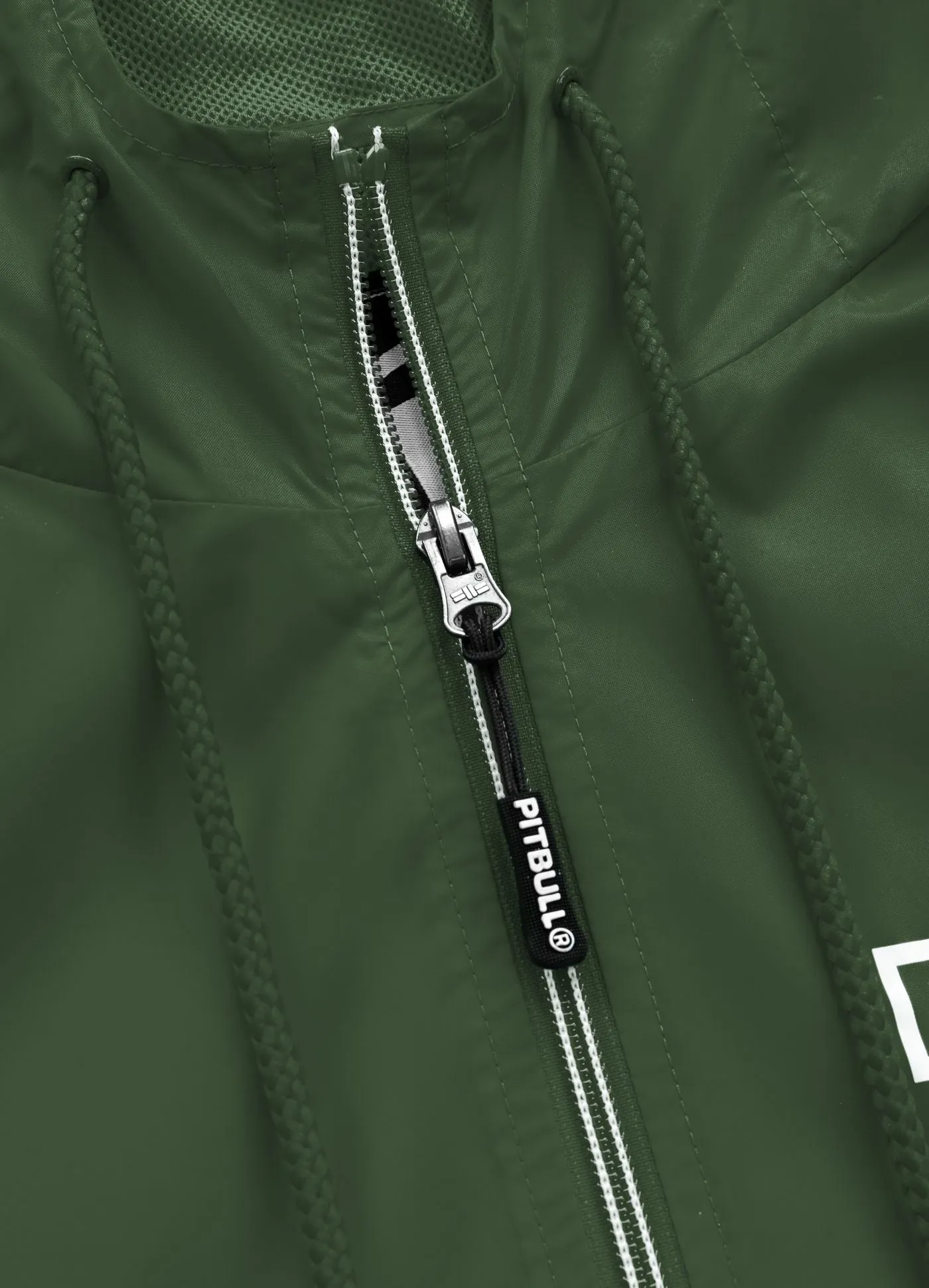 Men's transitional hooded jacket Athletic Logo