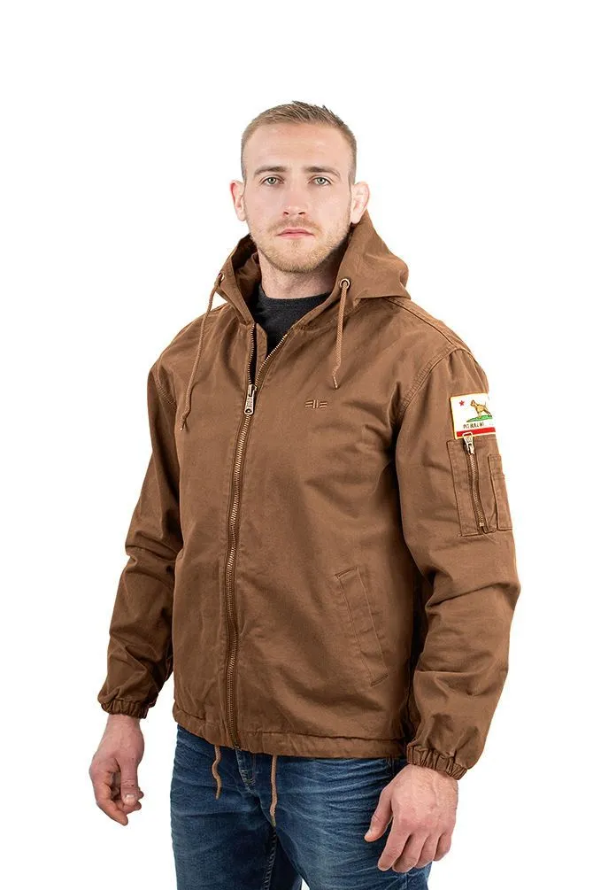 Men's transitional hooded jacket Harbour