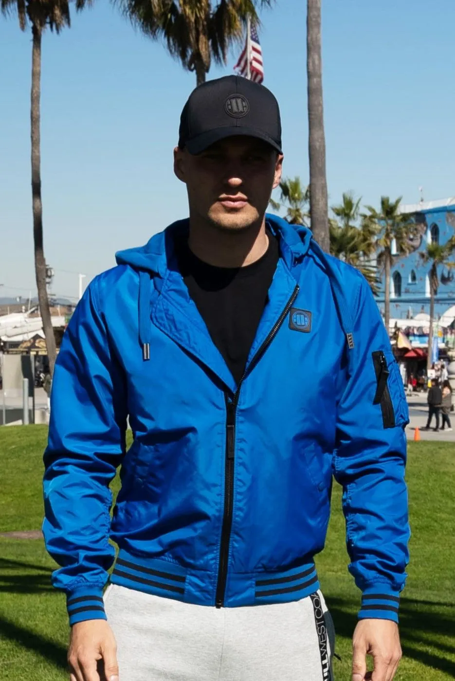 Men's transitional hooded jacket Nimitz
