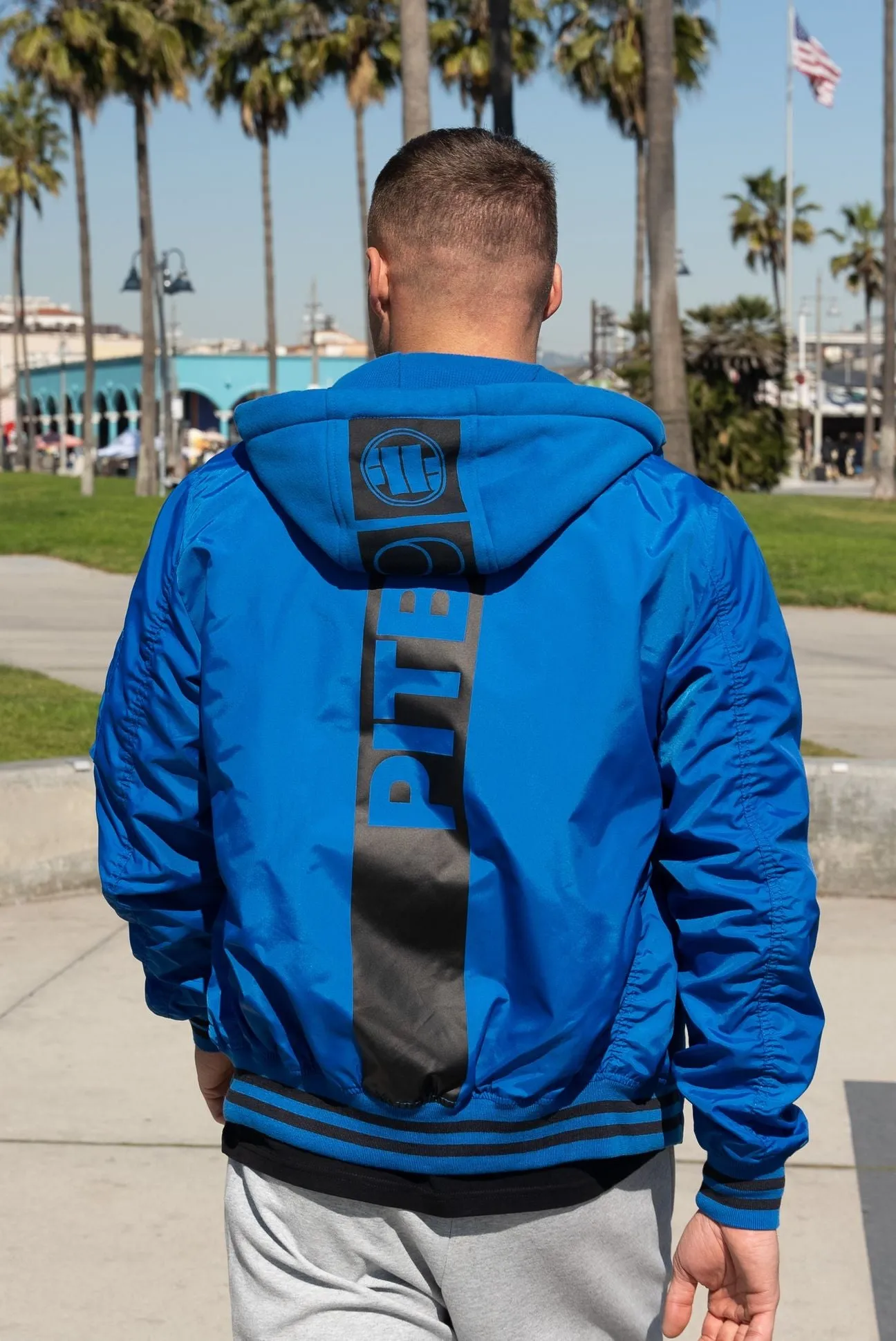 Men's transitional hooded jacket Nimitz