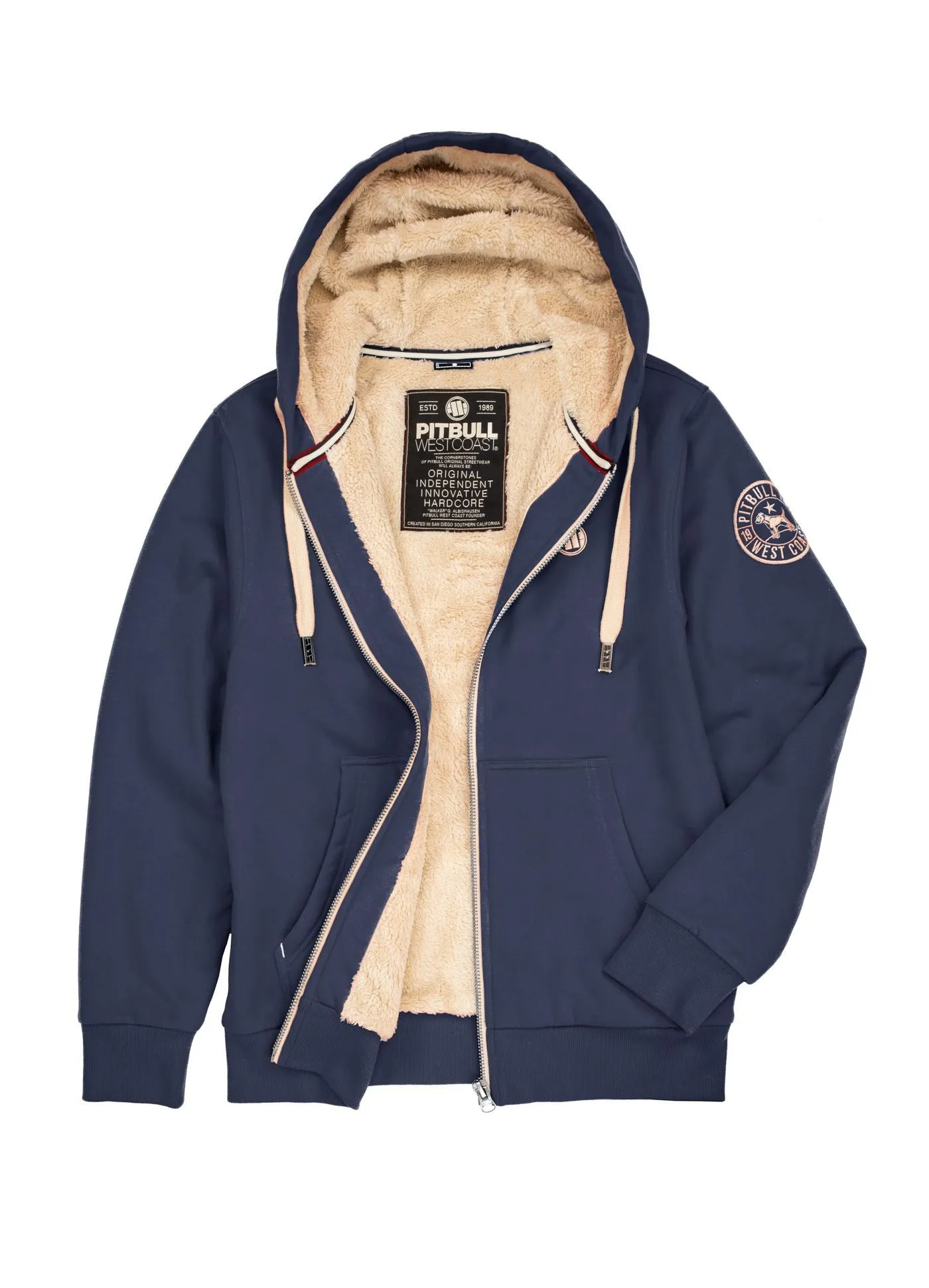 Men's Zip-up hoodie Sherpa Ruffin