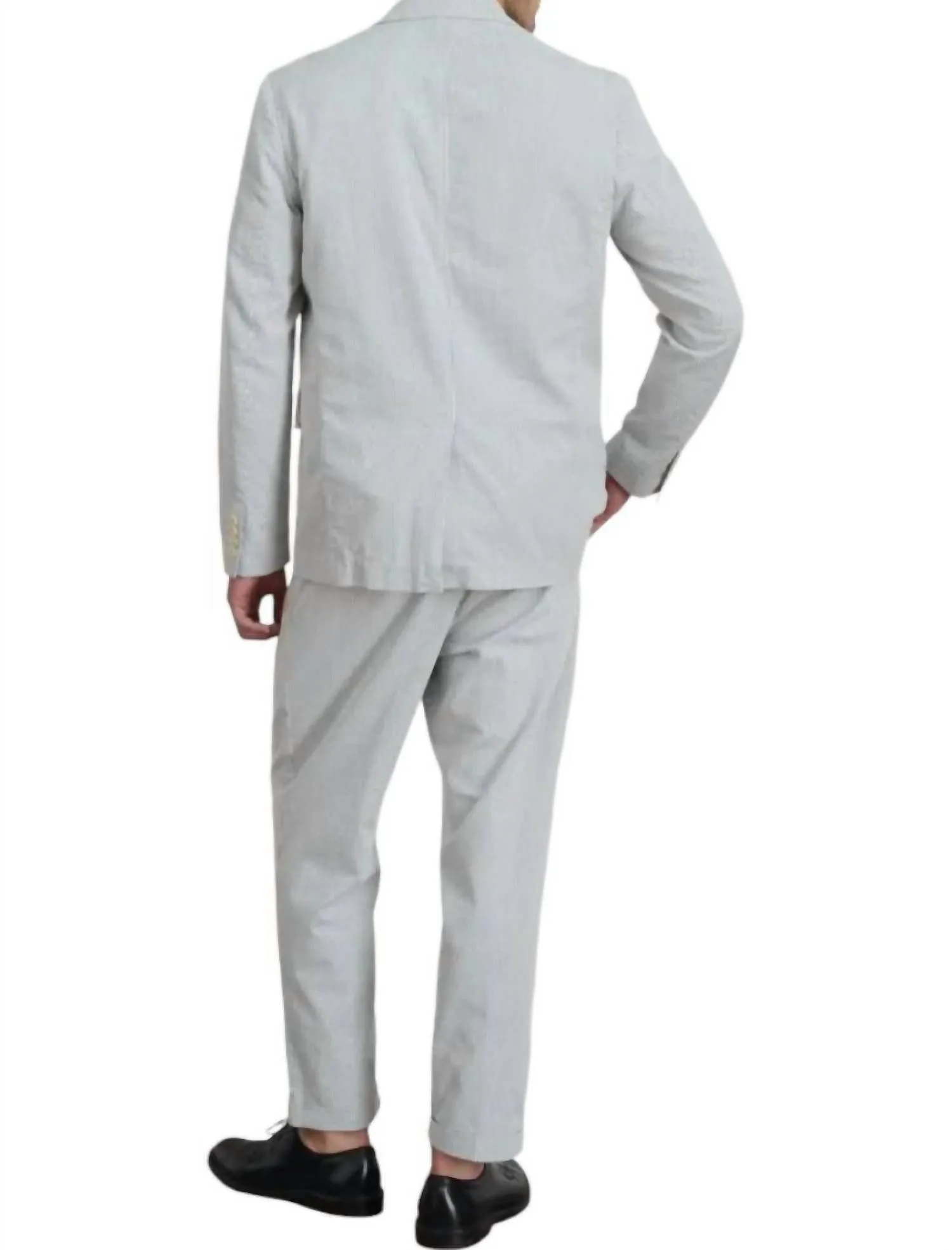 Mill Blazer In Seersucker