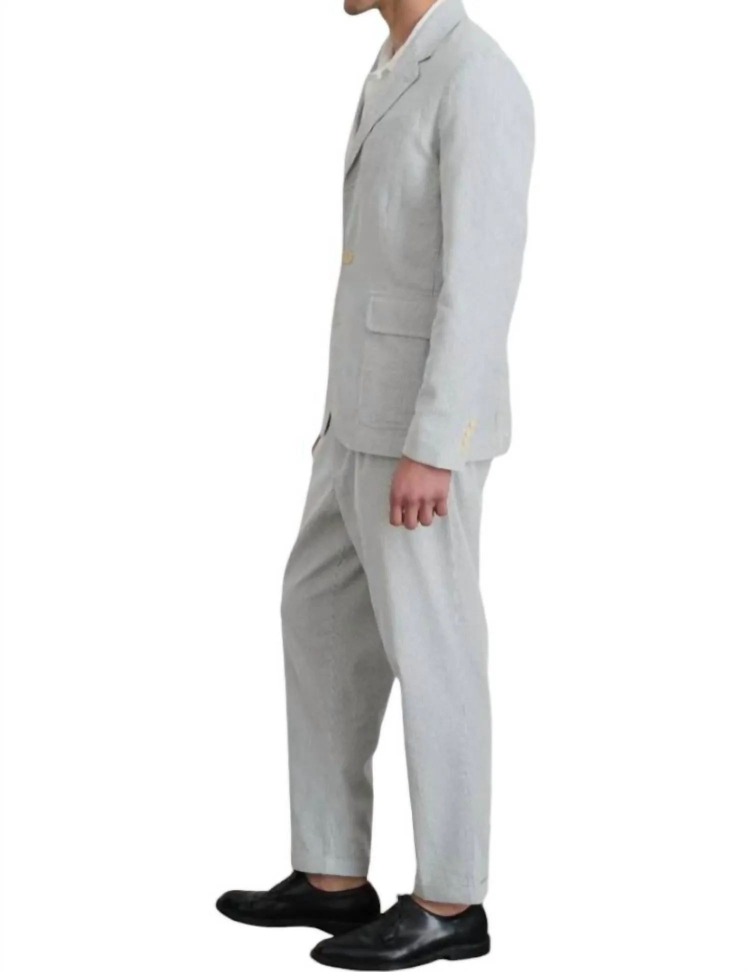Mill Blazer In Seersucker