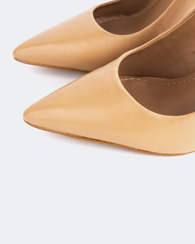 Morisha Camel Leather
