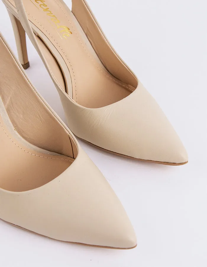 Morisha Off White Leather