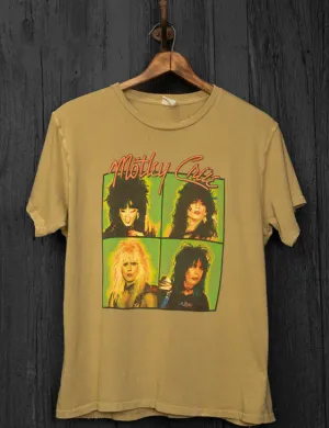 Mötley Crüe Wild Side Tee, Sand Clothing_madeworn